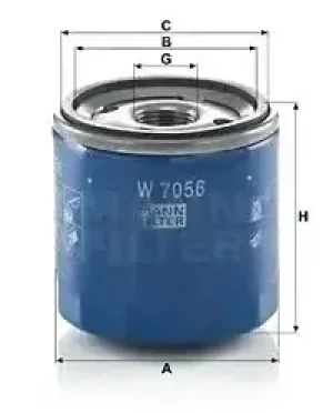 Filtr oleju OPEL KARL MANN-FILTER
