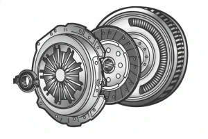 1.8 TFSI AUDI A3 Zestaw sprzęgieł AISIN