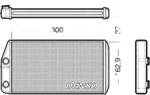 DRR01002 DENSO Nagrzewnica