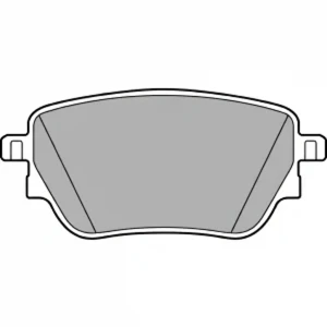 Klocki hamulcowe tył MERCEDES-BENZ GLB DELPHI