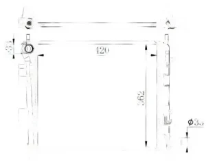1.0, 1.2 HYUNDAI i10 II Chłodnica wody NRF