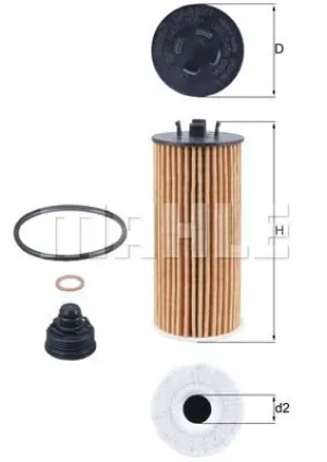 Filtr oleju BMW F39 KNECHT
