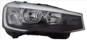 20-16577-05-9 TYC Reflektor lampa prawa z silnikiem elektrycznym