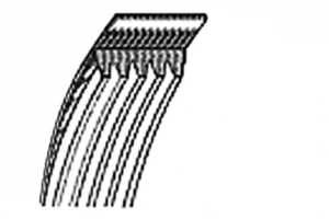 Pasek klinowy wielorowkowy klima 5pk 810mm BMW 3 E46 330 xd, 330 d SASIC