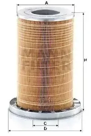 6100, 6400, 6200, 6300 JOHN DEERE Series 6000 Filtr powietrza MANN-FILTER