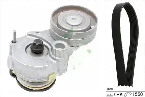 1.6 Mehrrippiger keilriemen set CHEVROLET AVEO T300 INA