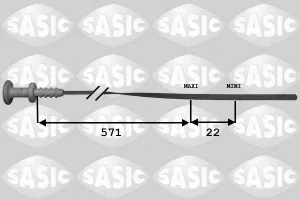 1.9, 1.6 Cat, 1.9 GTI, 1.6 Bagnet miarka oleju PEUGEOT 309 I SASIC