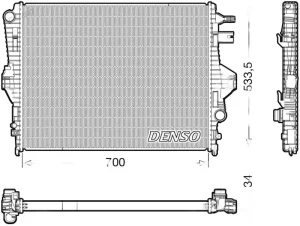 DRM32050 DENSO Chłodnica wody