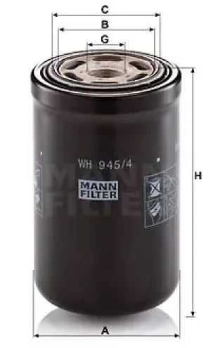 WH 945/4 MANN-FILTER Filtr hydrauliczny skrzyni biegów
