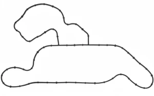 6.4 SRT8, 5.7 4x4, 5.7 V8 Uszczelka oring pompy wody JEEP GRAND CHEROKEE IV ELRING