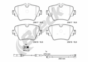 Klocki hamulcowe przód BMW Z4 G29 BRECK