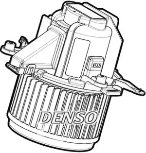 Dmuchawa wentylator nawiewu CITROËN C4 DENSO