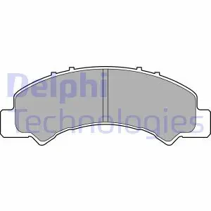 Klocki hamulcowe ISUZU GRAFTER DELPHI