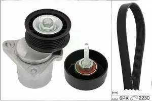 529 0394 10 INA Kit de courroie multi-cannelée