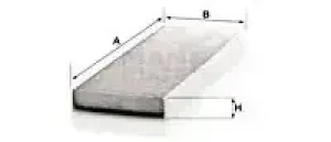 CUK 45 004 MANN-FILTER Filtr kabinowy