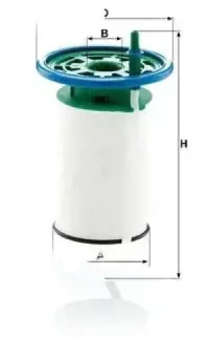 2.0 Filtr paliwa PEUGEOT BOXER MANN-FILTER