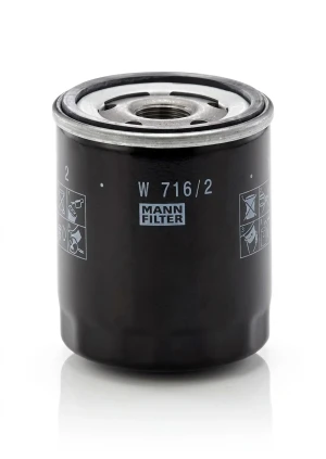 Filtr oleju z zaworem zwrotnym ALFA ROMEO GIULIETTA MANN-FILTER
