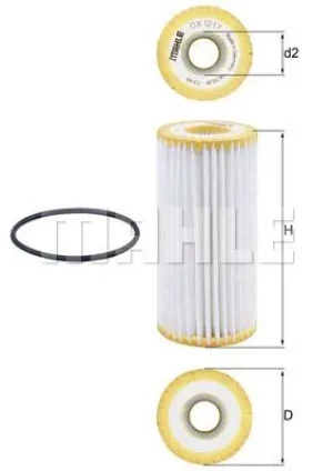 Filtr oleju VW BEETLE KNECHT