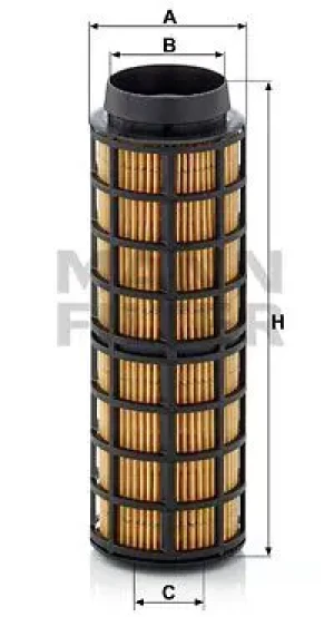 40C15,, 50C21,, 40C17,, 40C18, Filtr paliwa pu 7017 z IVECO DAILY VI MANN-FILTER