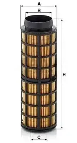 PU 7017 z MANN-FILTER Filtr paliwa pu 7017 z