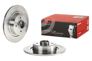 08.B650.17 BREMBO Tarcza hamulcowa tył