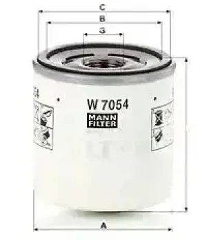 Filtr oleju FORD MONDEO V MAXGEAR