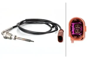 5.0 V10, 5.0 R50 VW TOUAREG I Czujnik temperatury spalin HELLA
