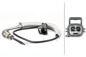D4 AWD, D5 AWD VOLVO XC60 I Czujnik temperatury spalin HELLA