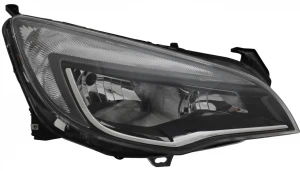 Reflektor lampa prawa z silnikiem elektrycznym OPEL ASTRA J TYC
