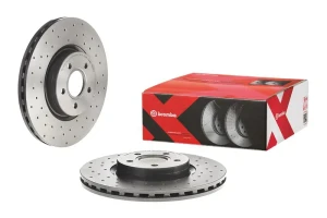 Tarcza hamulcowa przód perforowana FORD FOCUS III BREMBO