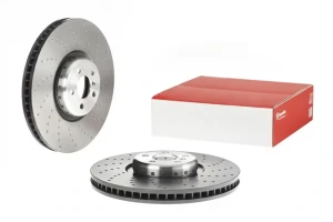 Tarcza hamulcowa prawy przód perforowana BMW X5 G05 BREMBO