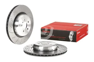 Tarcza hamulcowa tył perforowana BMW 5 G31 BREMBO