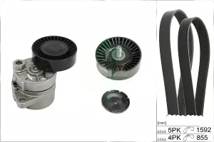 2.9 CRDi Mehrrippiger keilriemen set KIA K2900 INA