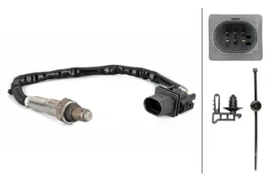 1.6 CRDi Sonda lambda regulacyjna diagnostyczna przed katalizator za katalizator HYUNDAI i30 Kombi (PDE) HELLA