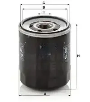 Filtr oleju PEUGEOT EXPERT MANN-FILTER