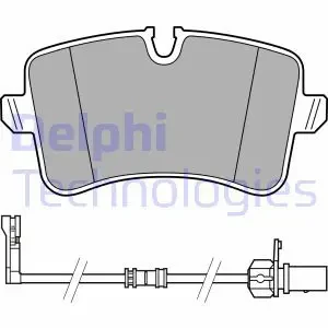 Klocki hamulcowe tył z czujnikiem AUDI A8 D4 DELPHI