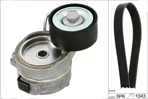 1.2 THP, 1.2 Kit de courroie multi-cannelée CITROËN C4 CACTUS I INA