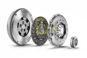 2.2 D-4D, 2.0 D-4D, 2.2 TOYOTA AVENSIS II Zestaw sprzęgła łożysko oporowe koło zamachowe śruby luk LuK