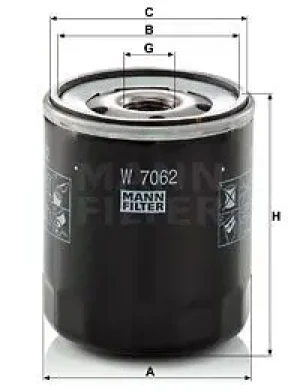 Filtr oleju SEAT TOLEDO IV MANN-FILTER