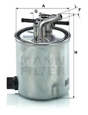 WK 9067 MANN-FILTER Filtr paliwa