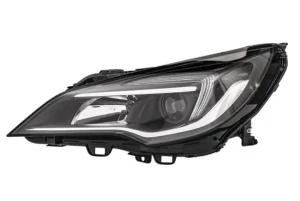Reflektor lampa lewa z silniczkiem do regulacji OPEL ASTRA K HELLA