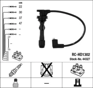 1.2 KIA PICANTO II Przewody zapłonowe NGK