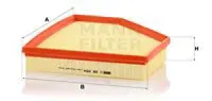 330 i, 320 e, 320 i, 330 e, 318 i BMW 3 Filtr powietrza MANN-FILTER