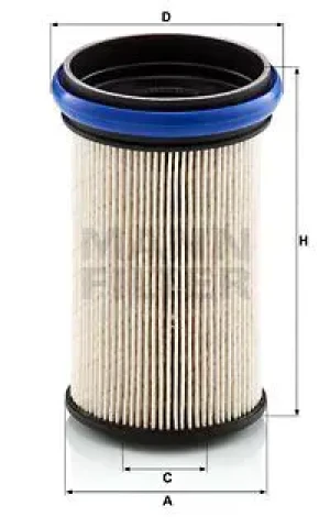 2.0 Filtr paliwa FORD MONDEO V MANN-FILTER