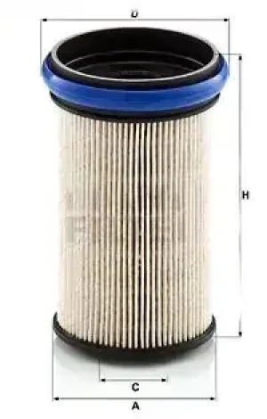 2.0 Filtr paliwa FORD S-MAX MANN-FILTER