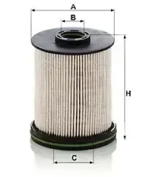 1.5 CRDI, 1.6 CDTi, 1.6 Filtr paliwa pu 9012/1 z OPEL ASTRA K MANN-FILTER