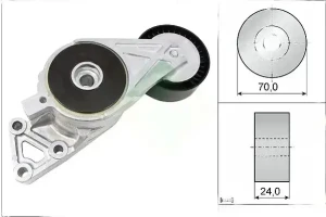 2.0, 2.0 FSI, 1.6 Tendicinghia multirighe VW TOURAN I INA