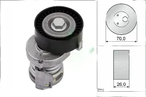 1.4, 1.6 Napcz paska klinowego wielorowkowego VW POLO IV INA