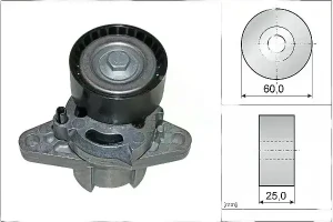 2.0 16V, 1.6, 1.4 16V, 1.8 16V, 1.8 4x4 Tendicinghia multirighe RENAULT SCENIC I INA