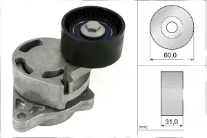 2.5 dCi, 2.2 dCI Tendicinghia multirighe RENAULT MASTER II INA